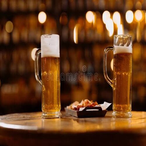 Rodada de Chopp para o noivo desestressar